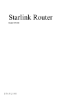 STARLINK UTR-232 WiFi 6 Router Manual - Download &amp; Read Online