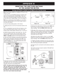 SunSetter RTS Motor Reset Stop Limit Buttons Instructions