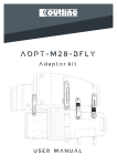 Outline ADPT-M28-BFLY - User Manual