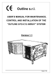 Outline GTO C-12 Owner's Manual - Installation, Maintenance &amp; Control