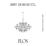 FLOS 2097/18 UL Pendant Light Installation Instructions