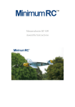 MinimumRC Messerschmitt BF-109 360mm profile scale micro 4CH RC aircraft kit Assembly Instructions
