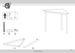 AJ 34800204 Table SONITUS TRIANGEL Assembly Instructions
