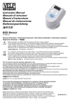 Velp Scientifica BOD Sensor Manual - BOD Measurement &amp; Testing
