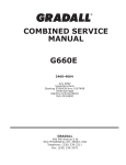 Gradall G660E 2460-4064 Service Manual