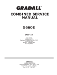 Gradall G660E Service Manual - 2460-4116