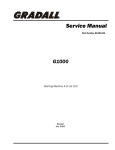 Gradall G1000 8510-1104 Service Manual - Online &amp; Download