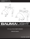 Baumalight 1P14 Stump Grinder Owner's Manual